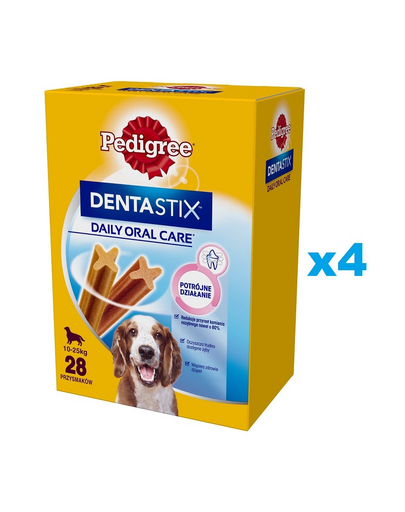 PEDIGREE DentaStix batoane dentare pentru caini talie medie16x180g