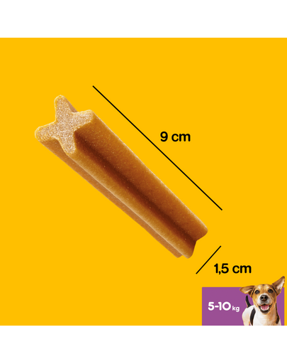 PEDIGREE DentaStix recompensa dentitie caini talie mica 3 buc - 45g
