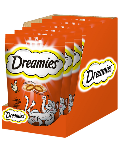 DREAMIES 6x60 g recompense cu pui pentru pisici