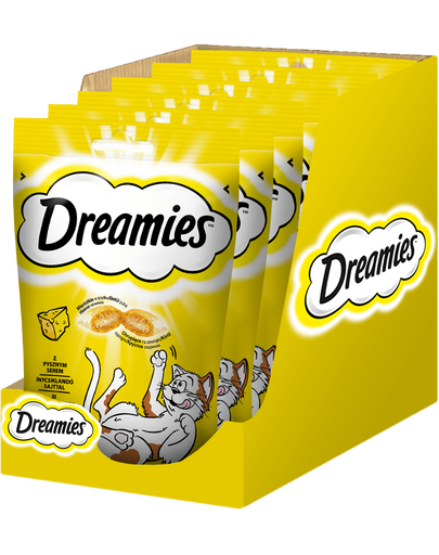 Recompense DREAMIES cu branza 6x60 g pentru pisici
