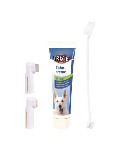 TRIXIE Kit de curățare a dinților pentru câini