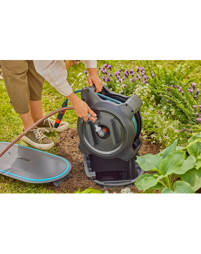 GARDENA Rola furtun subteran RollUp M cu furtun 20 m