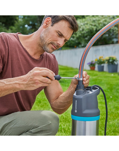 GARDENA Pompa de imersie-presiune 6100/5 inox automatic