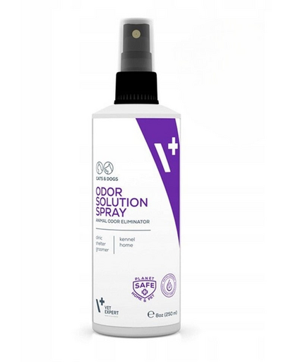 VET EXPERT Odor Solution Spray Animal Odor Eliminator 250 ml neutralizator mirosuri caini si pisici