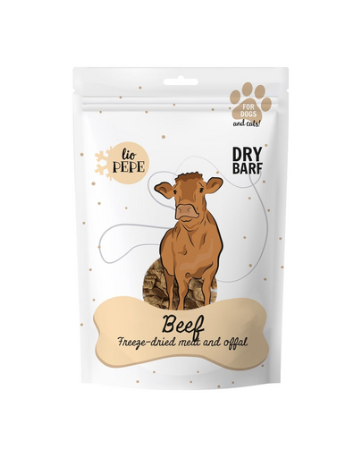 PAKA ZWIERZAKA PEPE Freeze-dried snack cu vita pentru caini si pisici XL 180g liofilizat