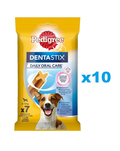 PEDIGREE DentaStix pentru caini talie mica batoane dentare 70 buc (10x110 g)