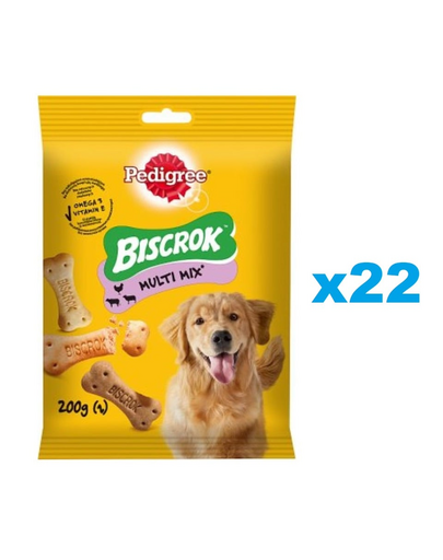 PEDIGREE Multi Pachet biscuiti caine 22x200 g