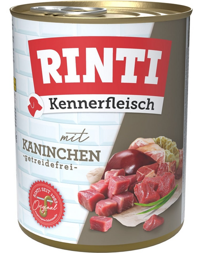RINTI Kennerfleisch Rabbit 800 g conserva hrana umeda caini