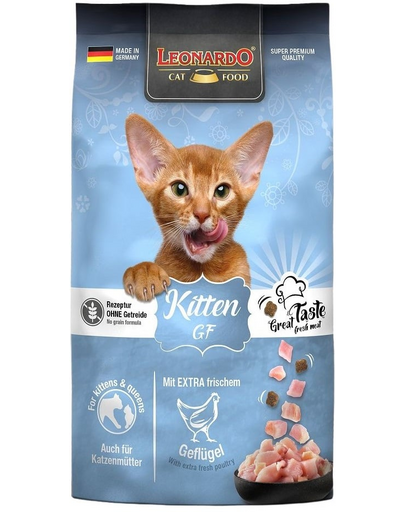 LEONARDO Kitten Grain Free 300 g hrana fara cereale pisoi
