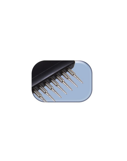 TRIXIE Perie caini cu par scurt, din metal cu dinti rotunzi 10 × 15 cm