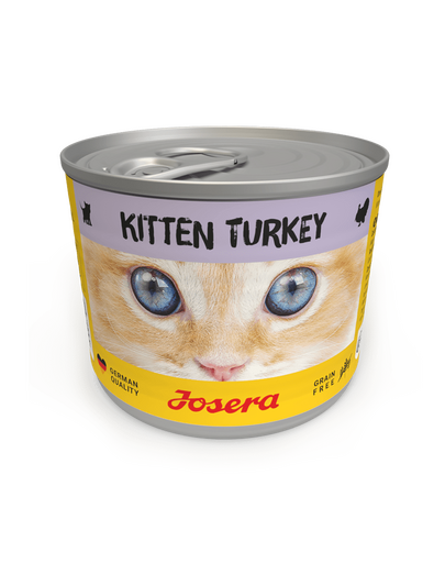JOSERA Kitten Curcan hrana umeda pentru pisoi conserve 6 x 200g
