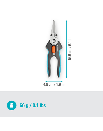 GARDENA Foarfeca pentru ierburi si legume GripCut