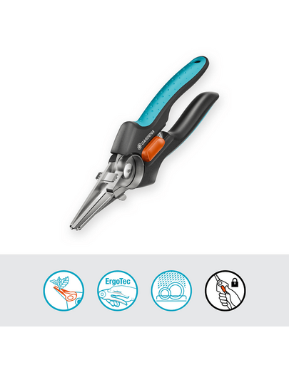 GARDENA Foarfeca pentru ierburi si legume GripCut