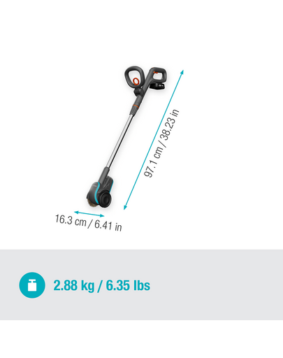 GARDENA Perie eliminare buruiana cu acumulator 1800/18V P4A