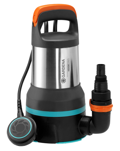 GARDENA Pompa submersibila 2 în 1 pentru apa curata sau reziduala 15000