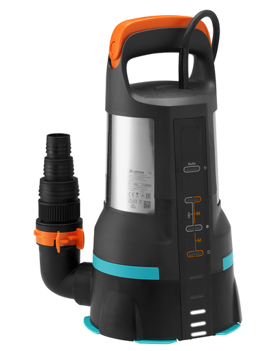 GARDENA Pompa submersibila 2-in-1 pentru apa curata sau reziduala 19500 Aquasensor