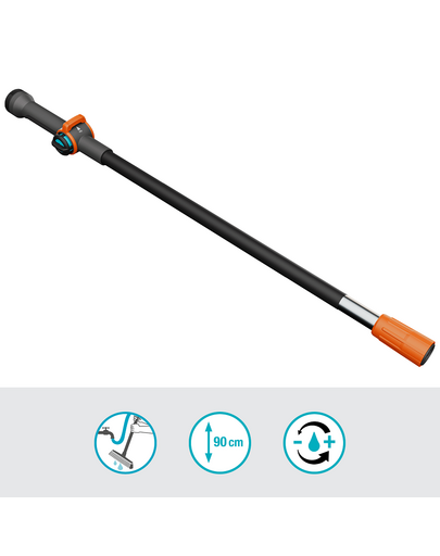 GARDENA Cleansystem Maner S, conectare la apa pentru curatare suprafete mai mari
