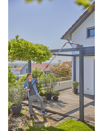 GARDENA Cleansystem Flex maner flexibil, conectare la apa, curatare zone greu accesibile