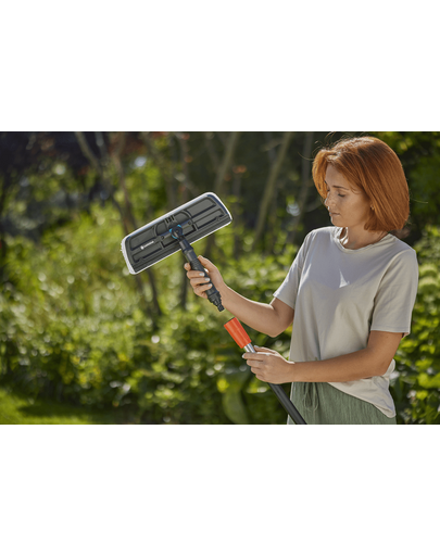 GARDENA Cleansystem stergator geam cu fleece din microfibra si racleta