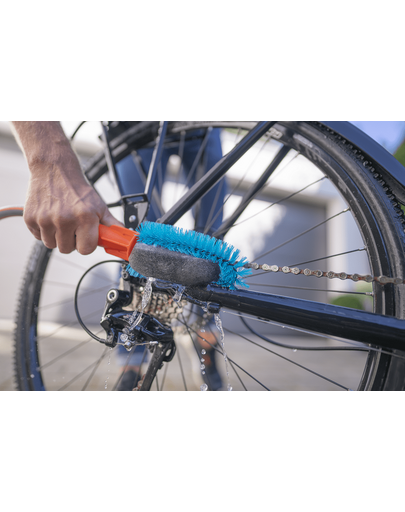 GARDENA Cleansystem perie pentru curatare biciclete, remorci si carucioare