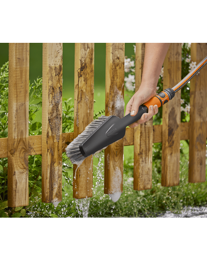GARDENA Cleansystem perie curatare suprafete mici S cu insertie sapun