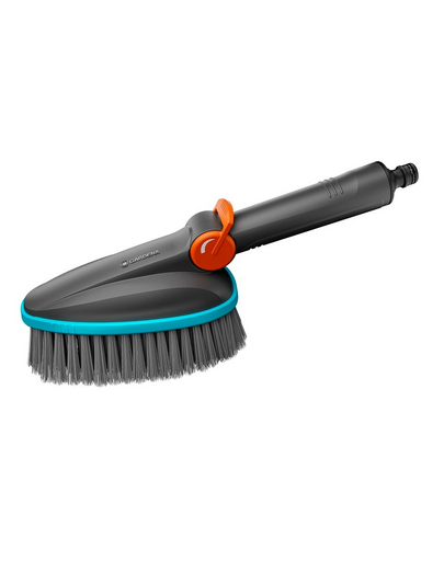 GARDENA Cleansystem Perie manuala de curatare, moale M, conectare la apa, pentru suprafete mici