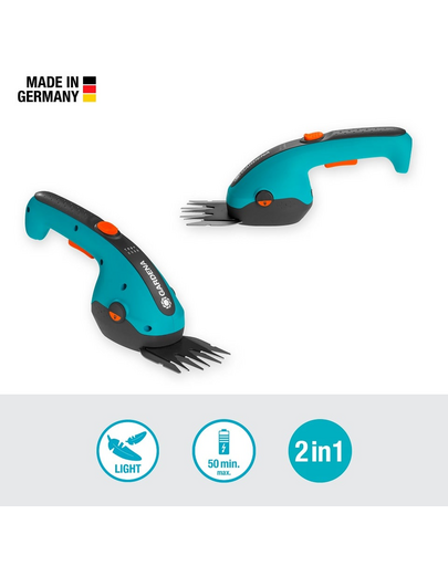 GARDENA Foarfeca cu baterie pentru iarba ClassicCut Li