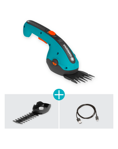 GARDENA Foarfeca pentru iarba si arbusti Battery ClassicCut Li cu baterie