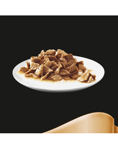 SHEBA Fresh&Fine pentru pisici 6x50g vita si pui in sos