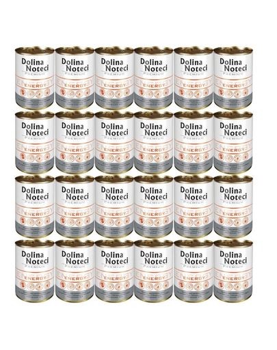 DOLINA NOTECI Premium Energy hrana caini activi si lucru 24x400g