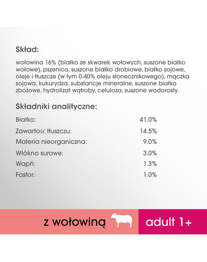 PERFECT FIT Cat Adult 6 x 750 g - bogat în vită