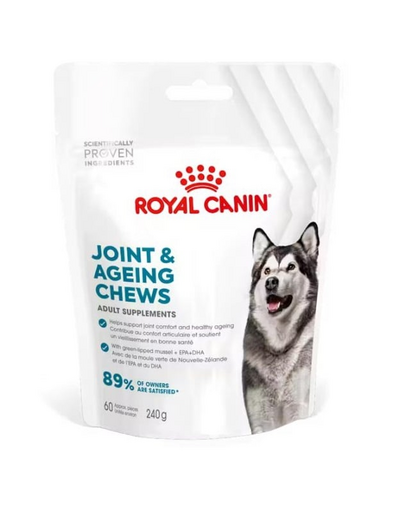 ROYAL CANIN Joint Ageing Adult Dog Supplements 240g recompense pentru sanatatea articulatiilor cainilor adulti