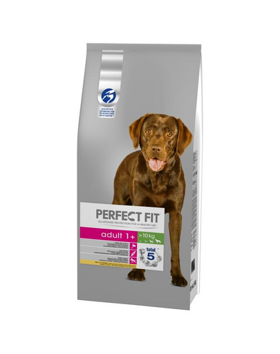 PERFECT FIT Adult (1+) pentru câini de talie medie și mare, cu carne de pasăre 14.5 kg