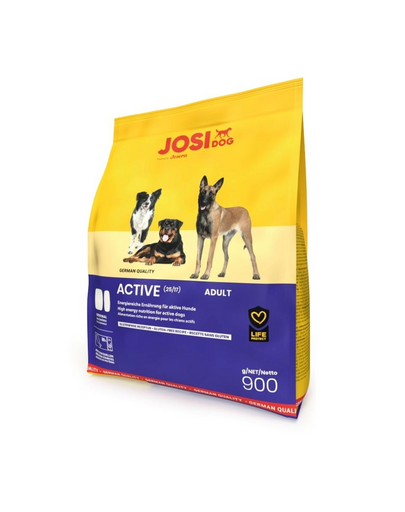JOSERA JosiDog Active 900 g hrana pentru caini cu activitate ridicata