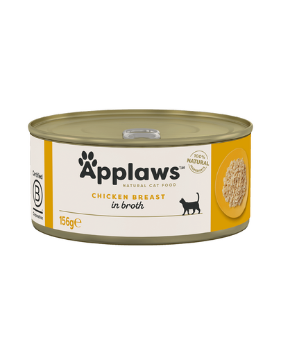 APPLAWS Mancare umeda pentru pisica, cu piept de pui 156 g