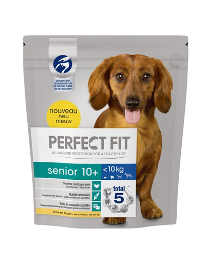 PERFECT FIT Dog (Senior) 5 x 825g - bogat în pui
