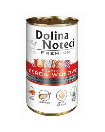 DOLINA NOTECI Junior cu inimă de vită 400 g