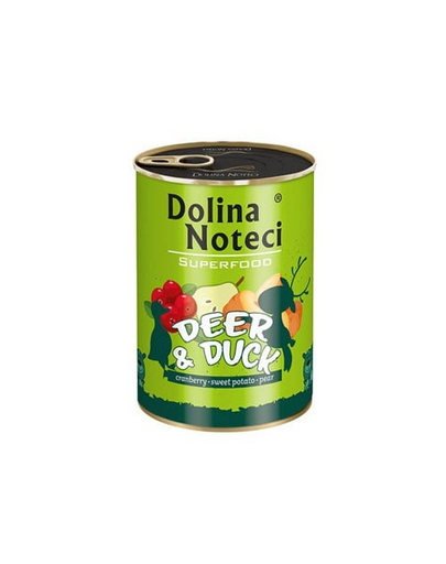 DOLINA NOTECI Premium SuperFood cerb și rață 400 g