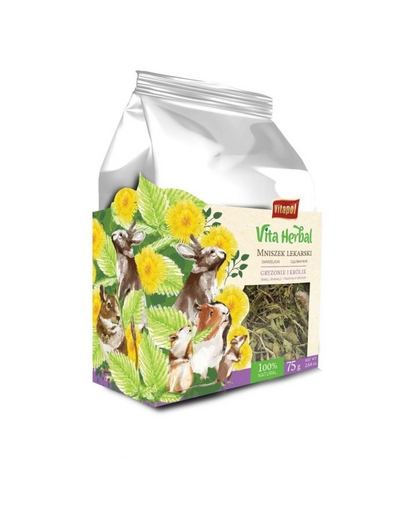 VITAPOL Vita Herbal Papadie pentru rozatoare si iepuri 75g
