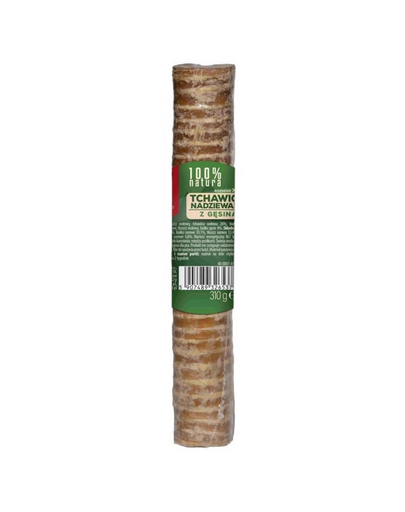 MACED 100% Natura Trahee umpluta cu gasca gustare pentru caini 150 g