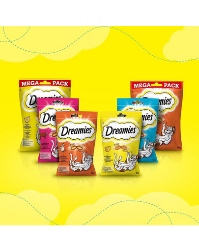 DREAMIES Dreamies recompense cu rata pentru pisici 60 g