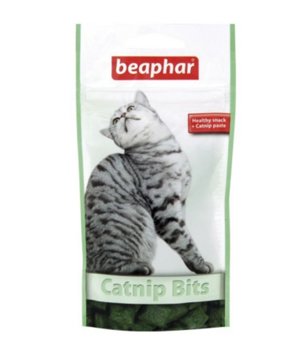 BEAPHAR Catnip Bits Recompense cu iarba matei pentru pisici 35 g