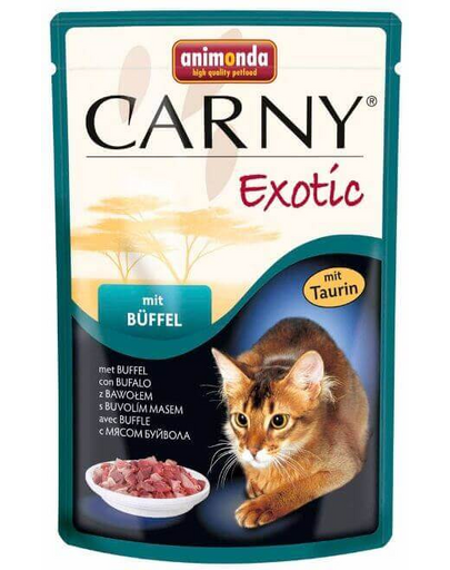 ANIMONDA Carny Exotic cu carne de bivol 85 g