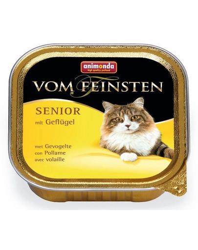 ANIMONDA Vom Feinsten Senior cu pasăre 100 g