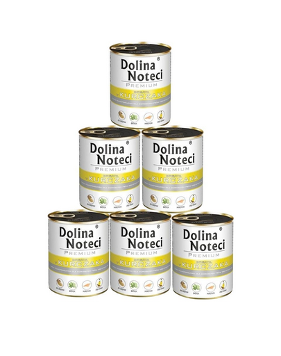 DOLINA NOTECI Premium Bogata in pui 6x800g