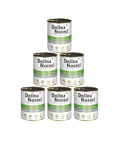 DOLINA NOTECI Premium Bogata cu vanat 6x800g hrana caine