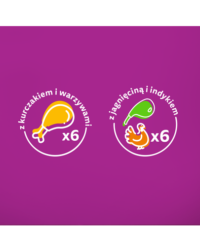 WHISKAS Adult plicuri in sos 12x85g Creamy Variations pentru pisici adulte cu: pui si legume, miel si curcan