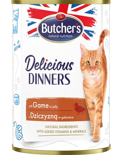 BUTCHER\'S Delicious Dinners hrana pisici, vanat in jeleu 400g