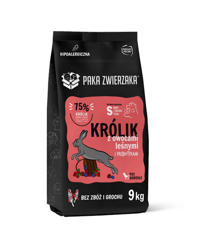 PAKA ZWIERZAKA Seventh Heaven Hrana uscata caini talie mica, cu iepure si fructe de padure 9kg