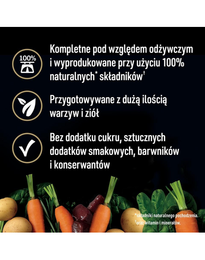 CESAR Hrana umeda pentru caini adulti, cu pui, igname si afine 400g